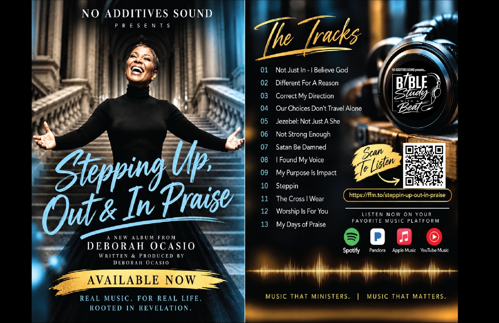 Stepping Up, Out & In Praise