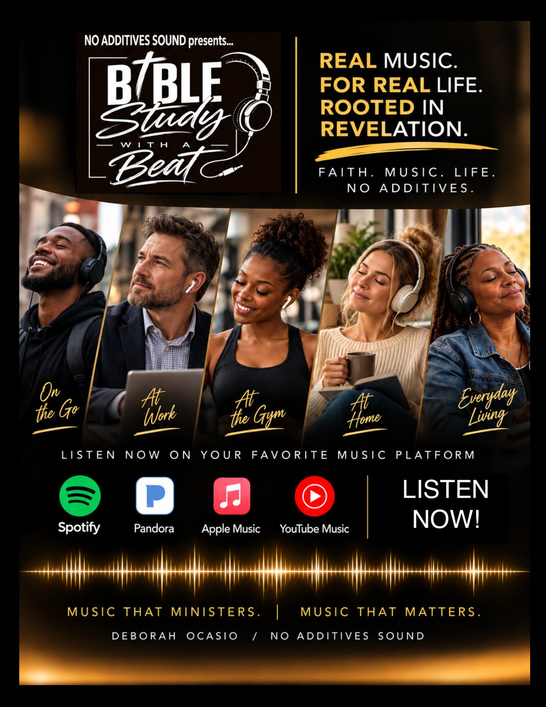 Bible Study With A Beat — No Additives Sound